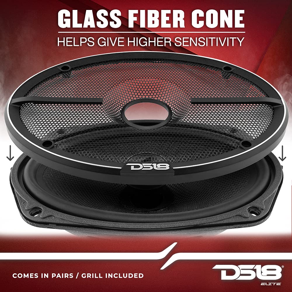 Amazon.com: DS18 Car Speakers Bundle - 2X 6.5 2-Way Coaxial